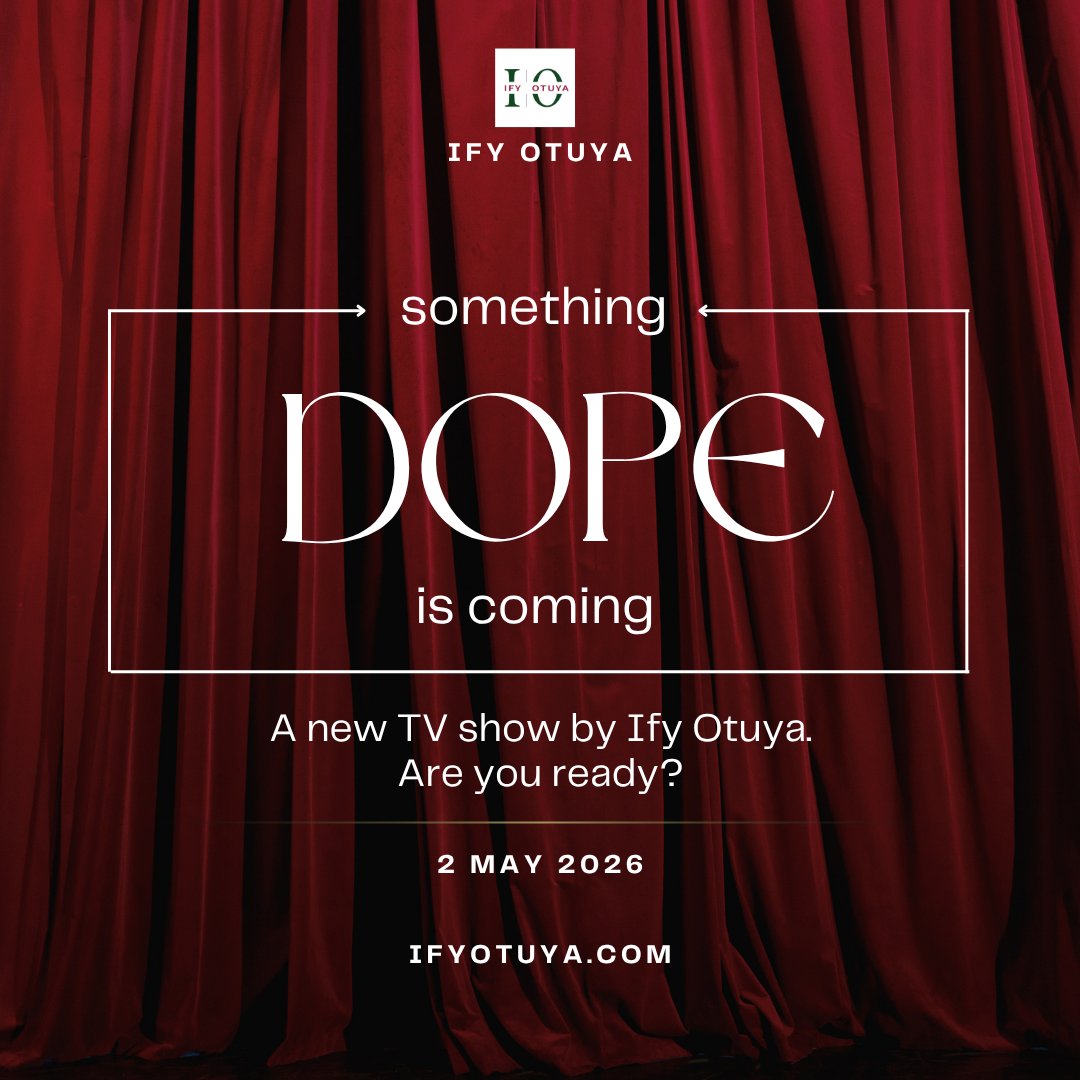 IfyOtuyaBrand's tweet photo. Something dope is coming — doper than your average! 😏
'MIND MATTERS WITH IFY OTUYA'
🎉 Season Premiere
📺 Kaftan TV
🗓 Saturday May 2
⏰ 4–5 PM WAT
Let's talk openly about mental health...
@IfyOtuya @KAFTAN_TV #MMWIO https://t.co/no05cQKATe
