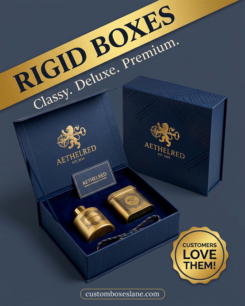 CustomBoxesLane's tweet image. customboxeslane.com/rigid-boxes

Rigid boxes are not just packaging, but a way to enhance experience, trigger emotions, and define your
brand values!🌟

𝗚𝗲𝘁 𝗔 𝗤𝘂𝗼𝘁𝗲 𝗧𝗼𝗱𝗮𝘆!
𝗘𝗺𝗮𝗶𝗹: sales@customboxeslane.com
𝗖𝗮𝗹𝗹: (904) 899-9020

#Customboxeslane #LuxuryPackaging
