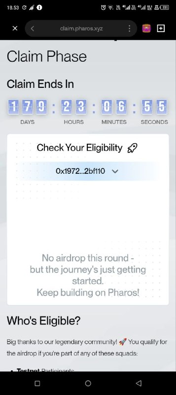 Web3_Wandekf's tweet image. Degens, listen up — $PROS airdrop from Pharos is the cleanest RealFi play dropping right now.

🔘1 Billion total supply.  
🔘6% community #Airdrop.  
🔘RealFi L1 designed for RWAs, stablecoins and institutional payments.

While everyone chases hype memes, smart money is