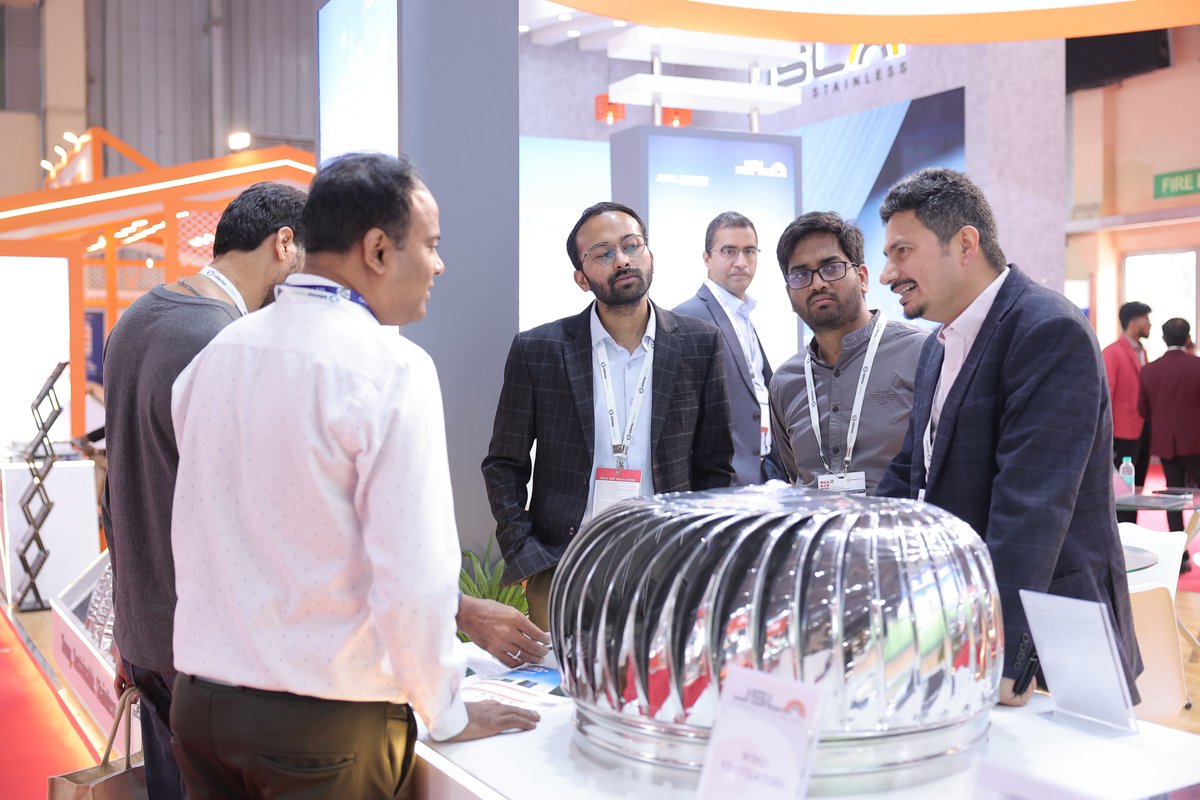 BIECentre's tweet image. Roof India, 23-25 April, 2026 made a strong mark at the Bangalore International Exhibition Centre, bringing together the roofing and allied industry for three days of focused business, innovation, and networking. #RoofIndia2026 #BIEC #ConstructionIndustry #TradeFair