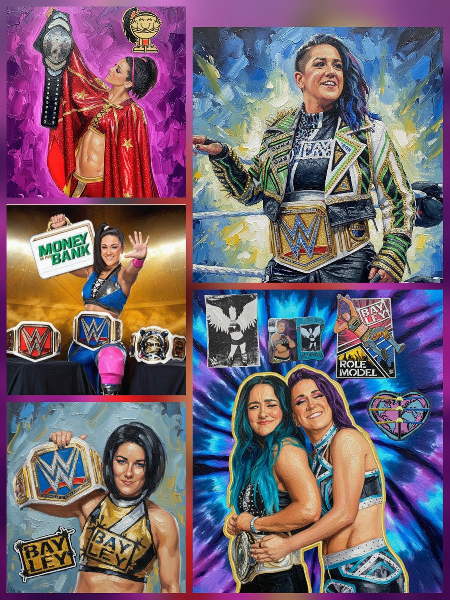 From the hugger to the role model <a href="/itsBayleyWWE/">Bayley</a> ☺️👍🏻 🌎💜 ding dong I love you and forever always with heart ❤️