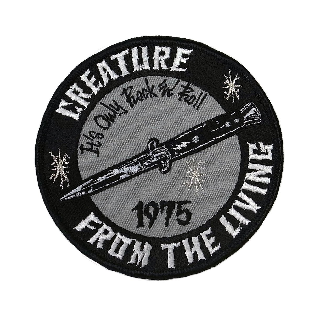 greed_store's tweet image. #creaturefromtheliving 

●「IT'S ONLY ROCK'N'ROLL 1975」Patch!!

Artwork by #KNUCKLE ( #LittlnChopDesign )

刺繍で有名な群馬県桐生で製作!!
細かいディテールまで表現された美しい仕上がり!!

◎ご購入はコチラ
greedxxx.shop-pro.jp/?pid=174000146