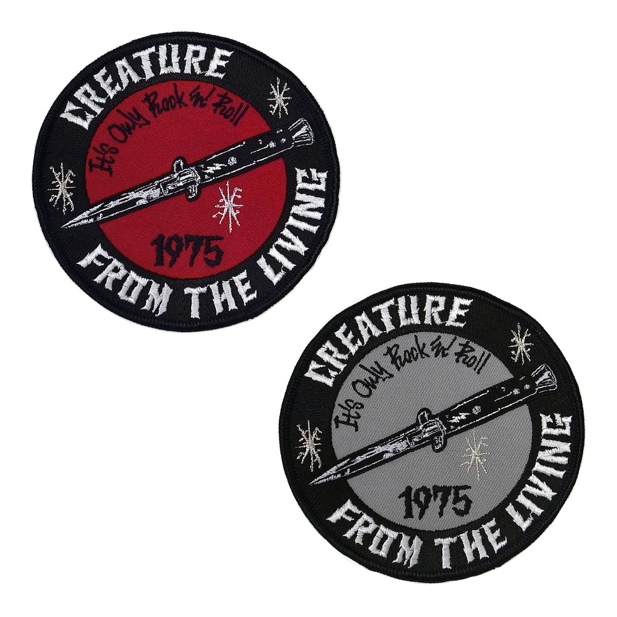 greed_store's tweet image. #creaturefromtheliving 

●「IT'S ONLY ROCK'N'ROLL 1975」Patch!!

Artwork by #KNUCKLE ( #LittlnChopDesign )

刺繍で有名な群馬県桐生で製作!!
細かいディテールまで表現された美しい仕上がり!!

◎ご購入はコチラ
greedxxx.shop-pro.jp/?pid=174000146