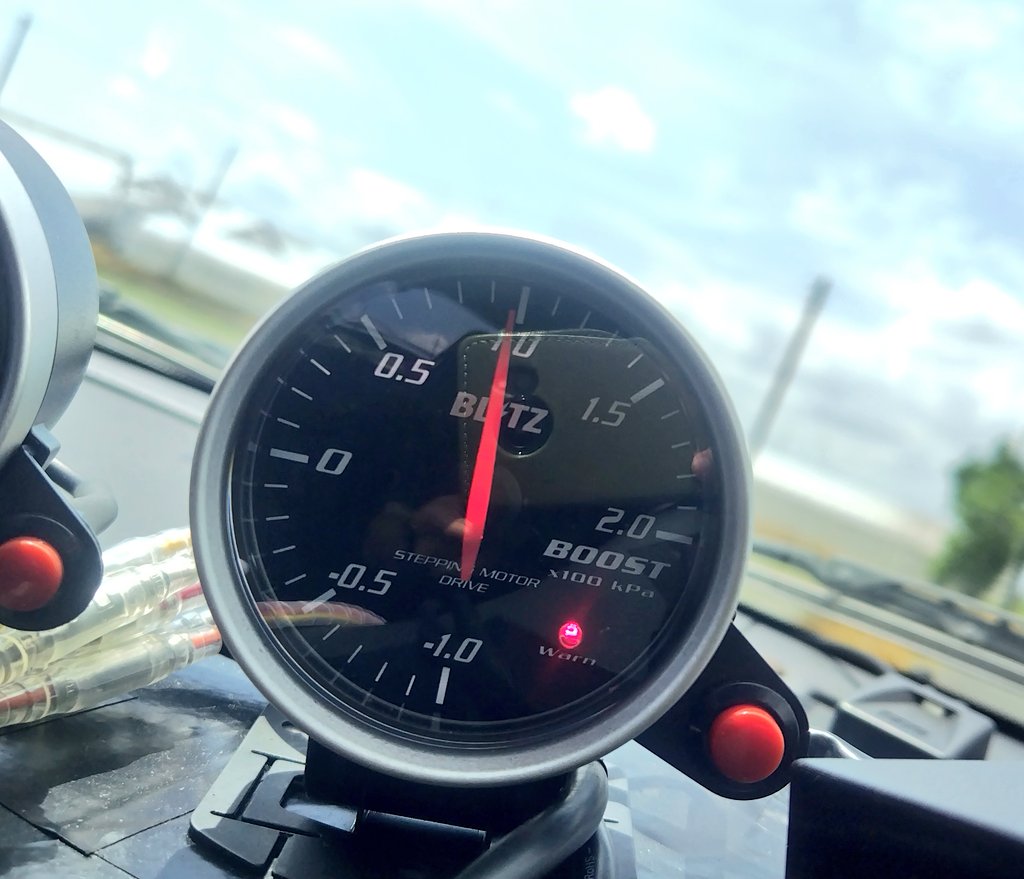 とりあえずブースト１キロ🥺

茂原でドリフト試しに行きたい…