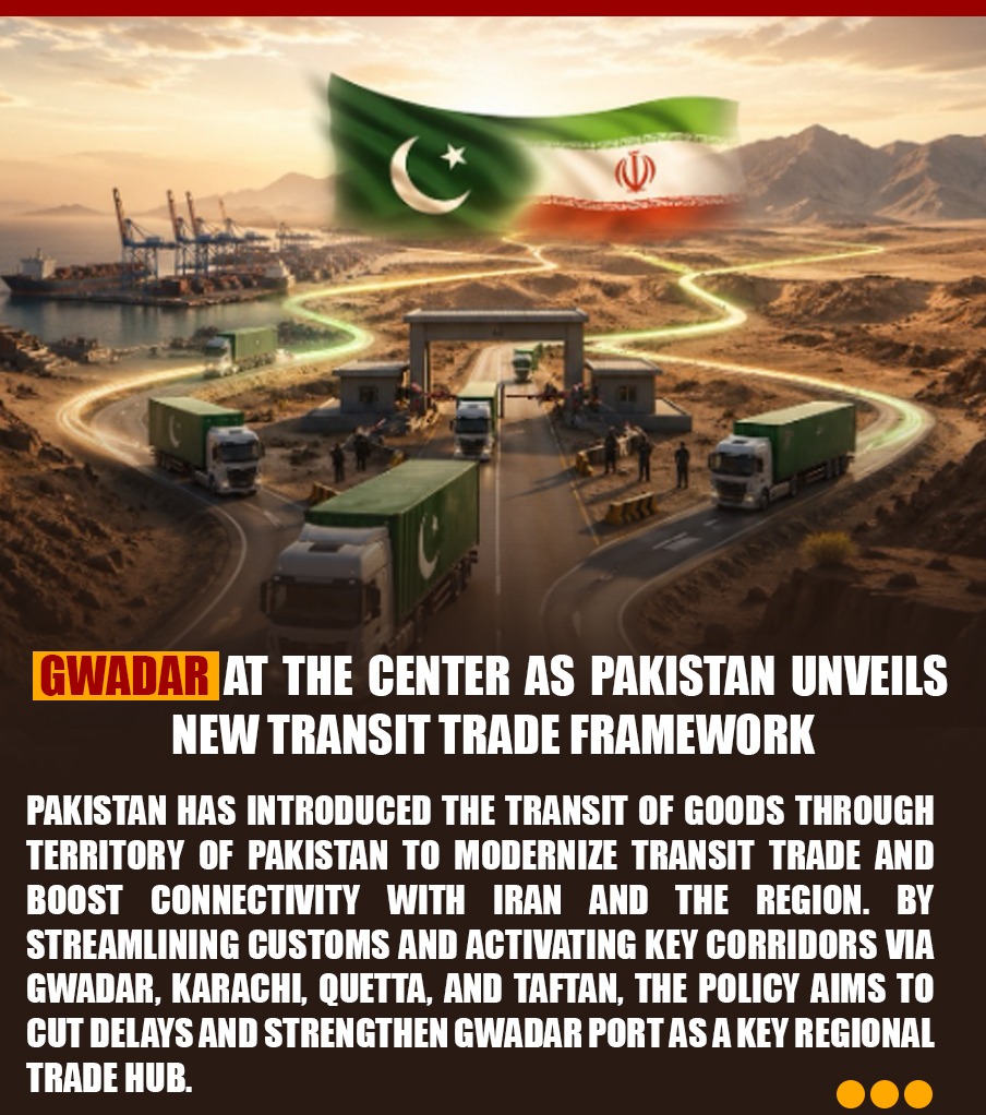 Pakistan Gafar Rd #Gwadar Takes the Lead in Pakistan’s New Transit Trade Push Pakistan ...
