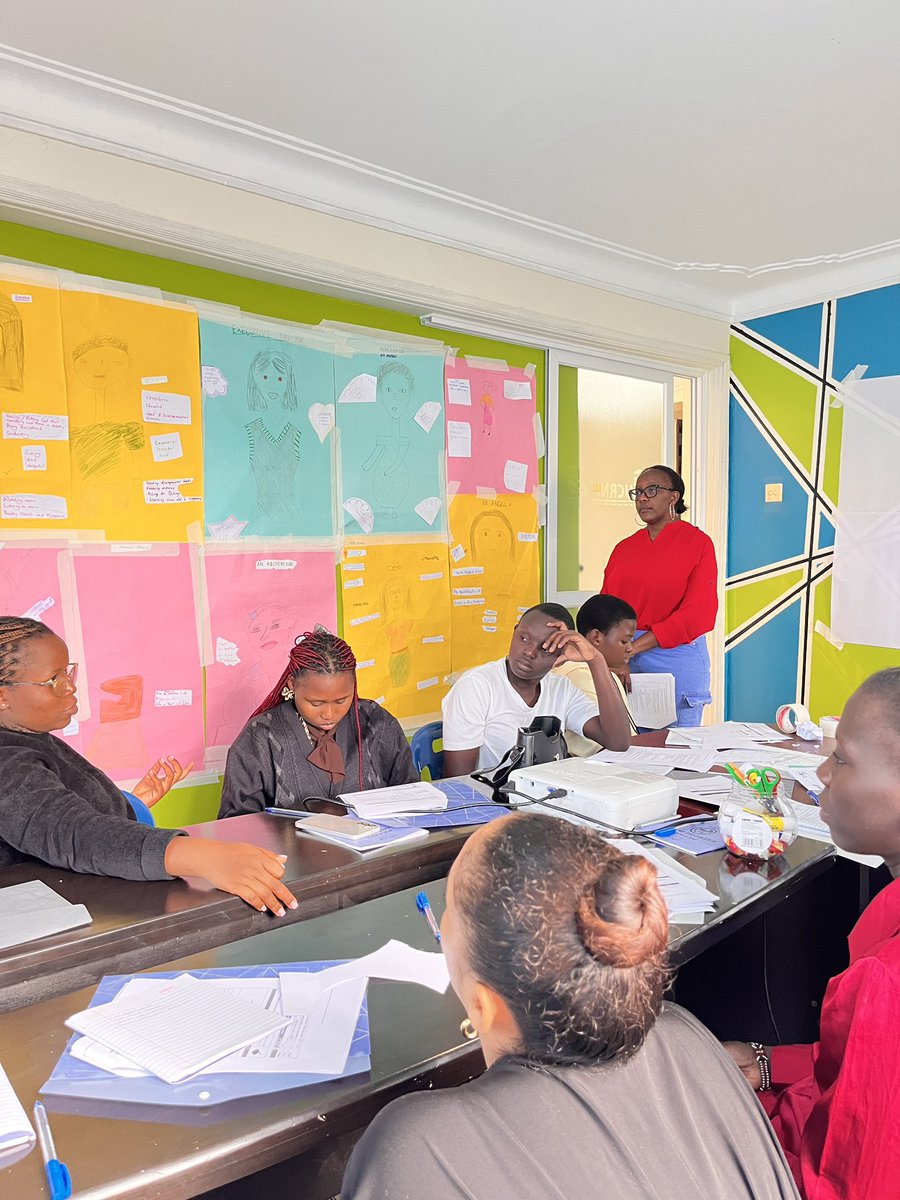 UgandaCRNN's tweet photo. Wrapping up an engaging Day 1 of the Pan African Adolescent Girls Movement TOT for Nurturing Eagles, marked by meaningful conversations, skills building and shared commitment to adolescent girls’ empowerment. #NurturingEagles #youngleaders #ucrnn #mykiota https://t.co/dD6uGEKX9H