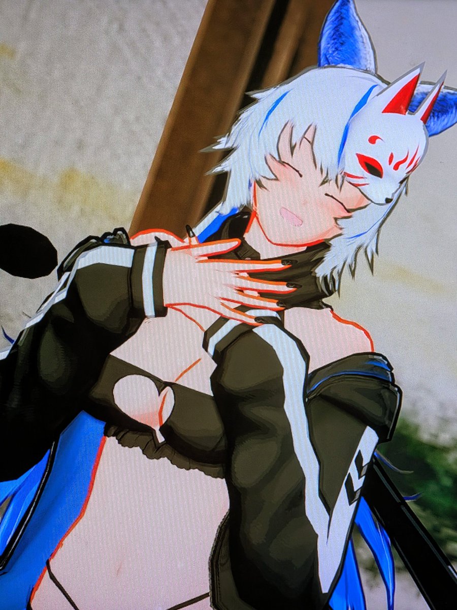 PSO2(NGS)@雫　ある程度アクセと服装で再現キャラ出来る tweet media