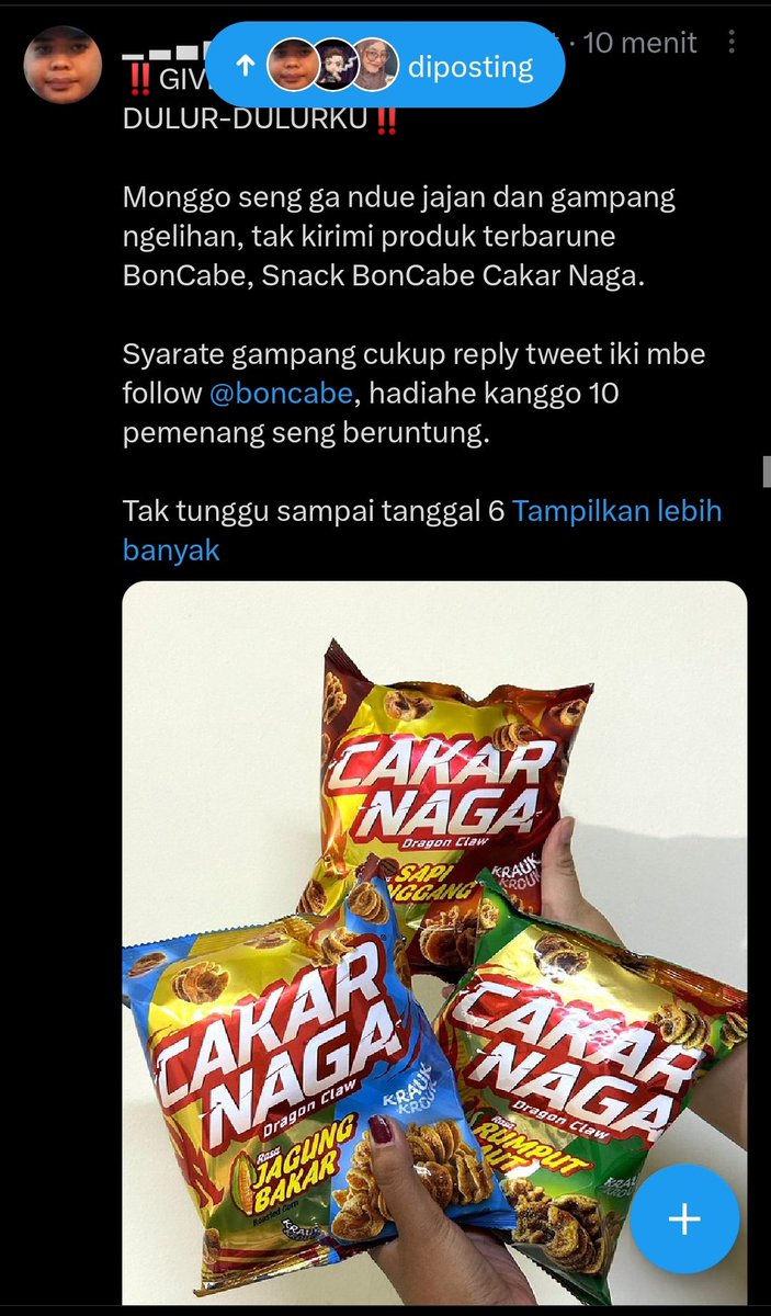 Si Paling Giveaway tweet media