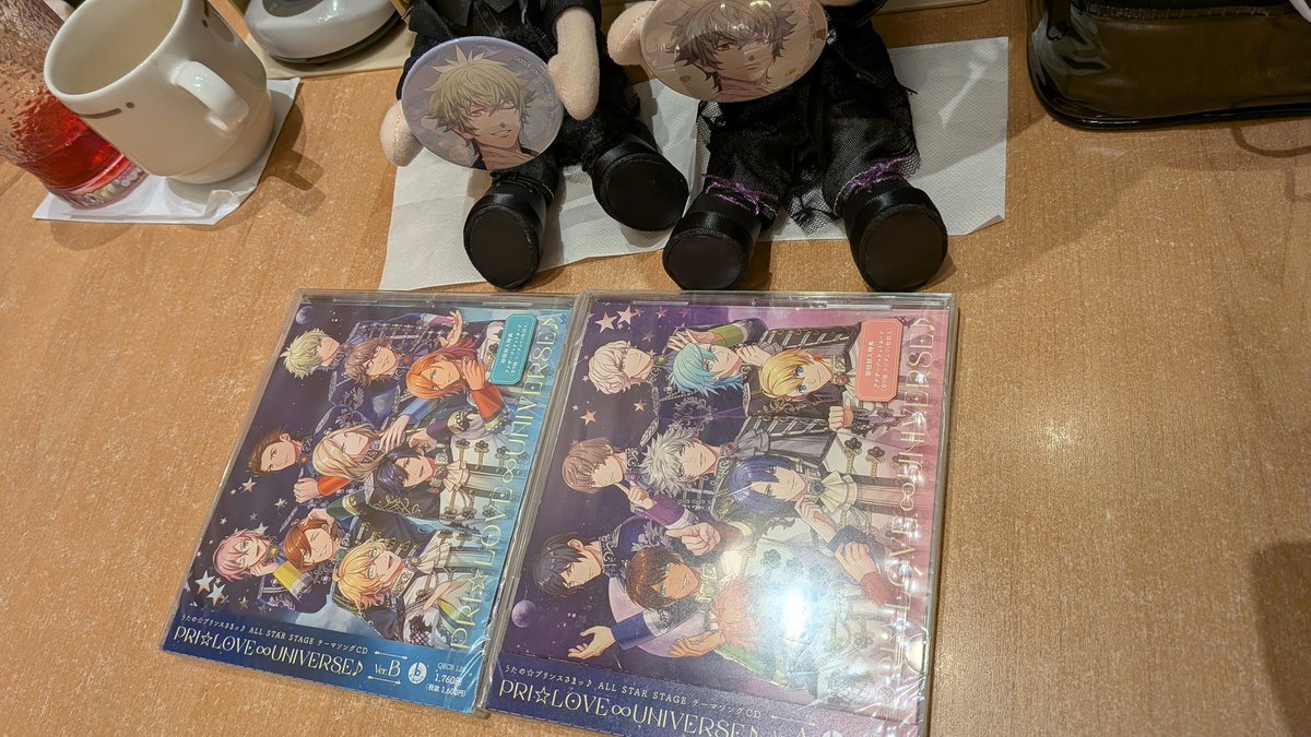 今頃未開封チャレンジだよ、やまときゅん