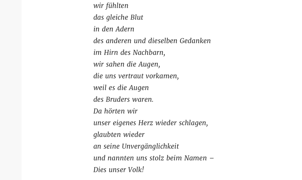 jeangleur's tweet photo. @RABrennecke @MarcusBensmann Es gibt viele Gründe, weshalb man Nazis juristisch vertreten kann. Auch ehrenhafte. Aber man sollte sich gut überlegen, ob man die Fakten wirklich gerade da verdreht. Hier ein Auszug des Gedichts, dem in Potsdam zu beginn der Veranstaltung gemeinsam gelauscht wurde. https://t.co/YsKhXnFkFS