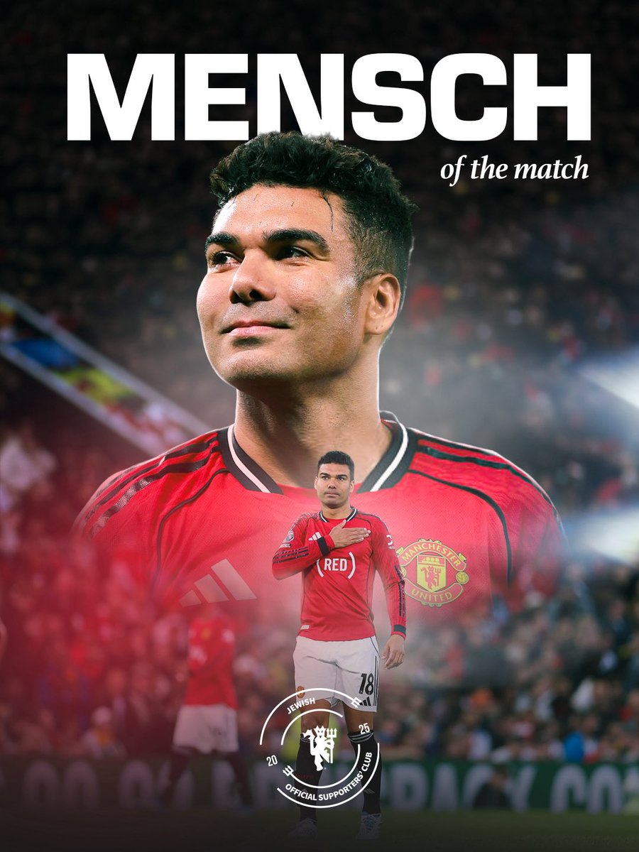 ManUnitedJSC's tweet photo. The MUJSC has voted 🗳️

@Casemiro wins our MOTM for another incredible performance for @ManUtd vs Brentford! 🫡

He’s going to be hard to replace! 🖤❤️ https://t.co/DpC5iO0BCq