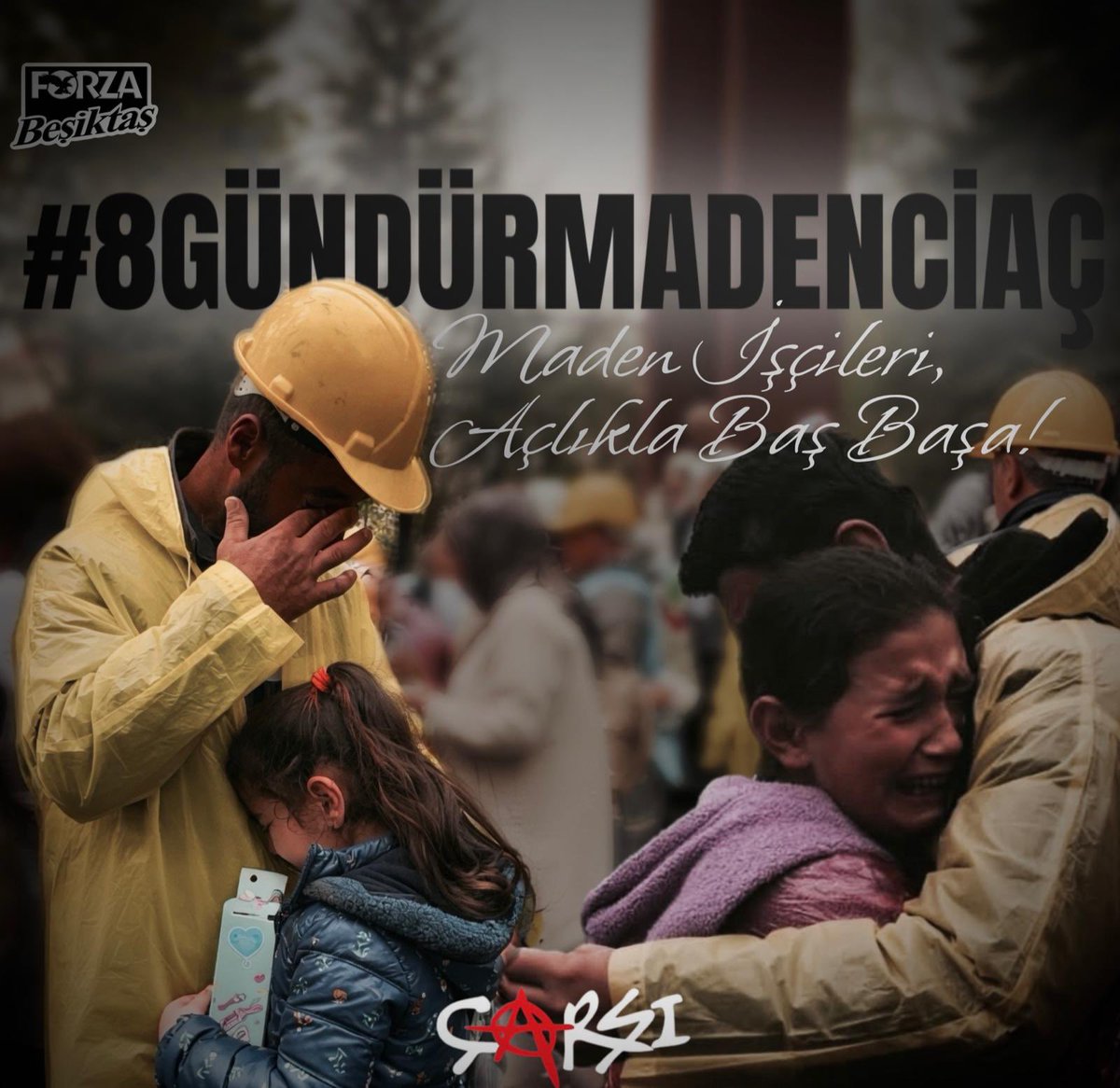 HALKIN TAKIMIYIZ, HALKTAN YANAYIZ!

#8GündürMadenciAç
#forzabesiktas #çArşı