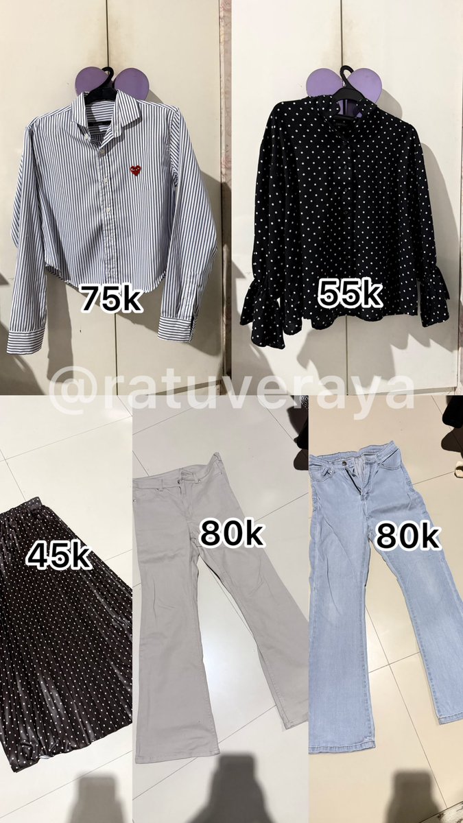 user7263832874's tweet photo. edisiii bebersih lemari guyss mau preloved atasan n bawahann, bisa oyen 🍊🍊 tanya2 jg bisaa by dm yahh 😝🤟🏼 https://t.co/Q5ZEFMLAp7