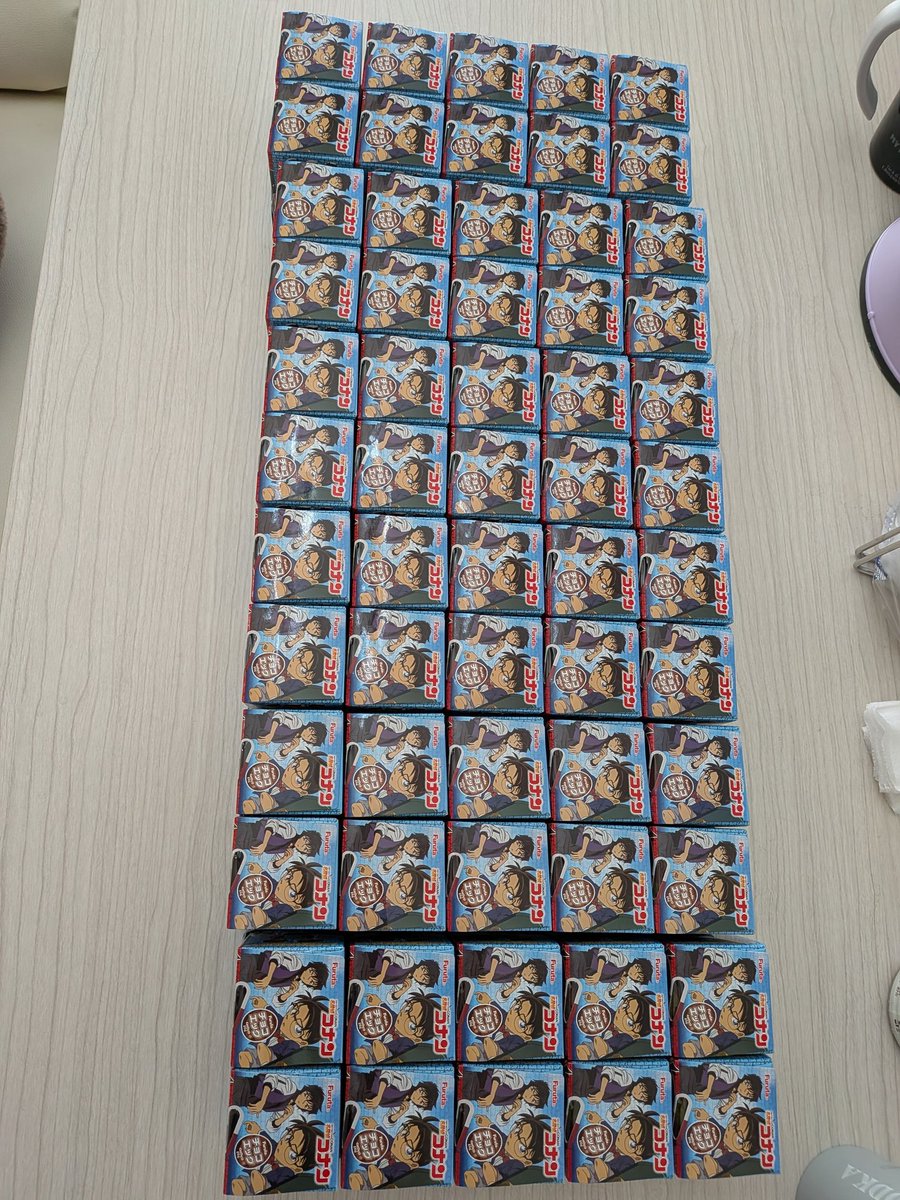 conyan_ch's tweet photo. チョコエッグ♥️名探偵コナン6を購入！！
発売日に届くように60個。

結果、、、
コンプ出来ませ��でした（泣）

#名探偵コナン
#チョコエッグ
#発売日 https://t.co/3Gc4sZubMt