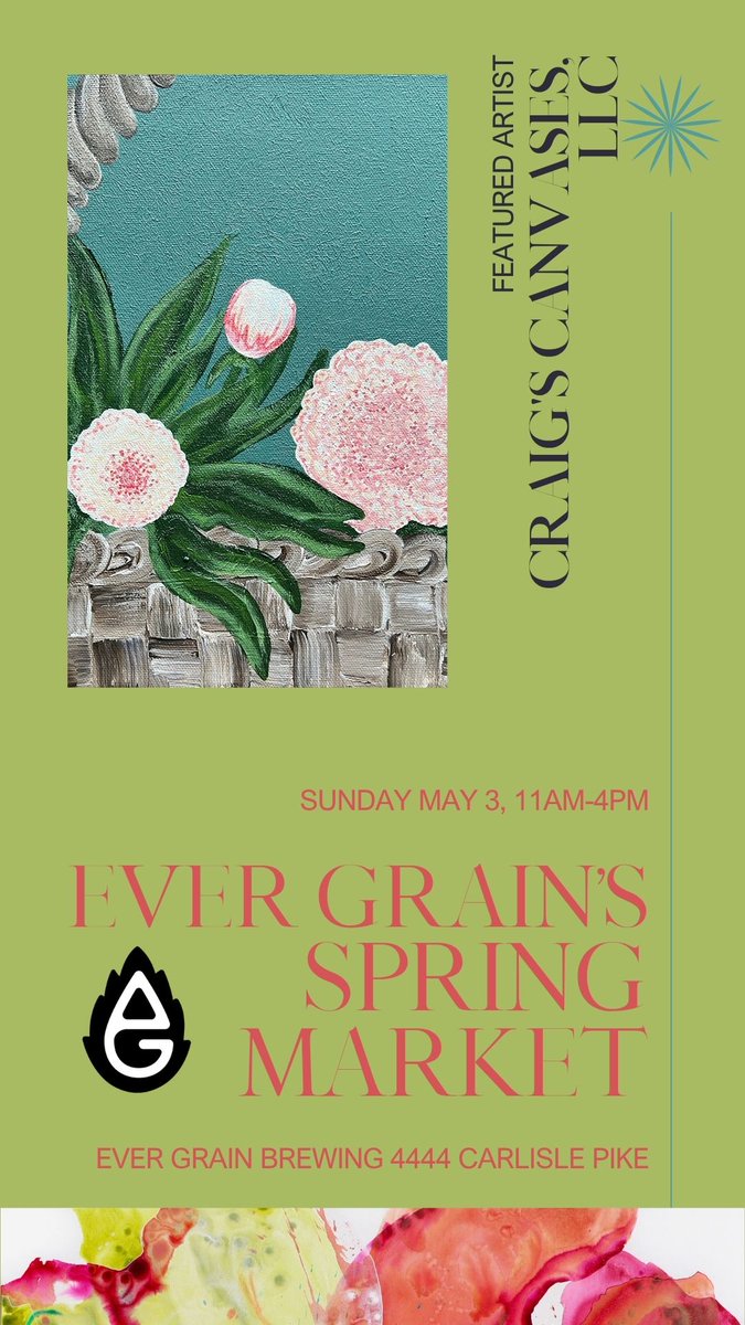 craigscanvases's tweet image. #sundayfunday

#artwork #notecards #greetingcards #prints #scarves #silkscarves #magnets #minimasterpiece #ornaments #bookmark #bookmarks #shopsmall #shopart #evergrainbrewing #evergrain #camphill #camphillpa #harrisburgartist #controlledchaos #craigschoice #craigscanvases