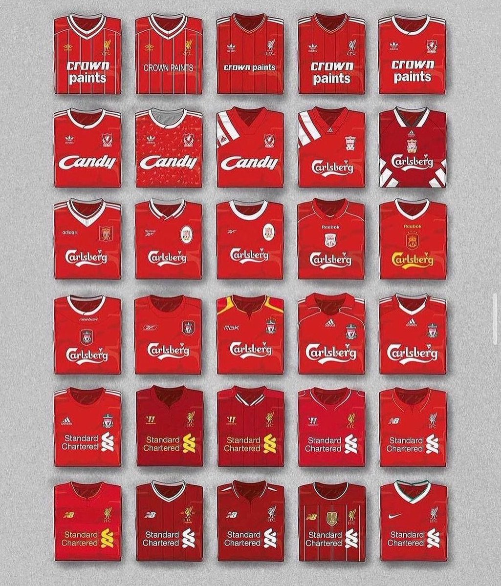 Lastofus2090's tweet image. Which era did you witness? #LFC