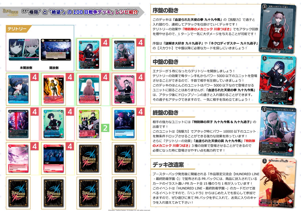 デッキの組み方が分からない方は こちらをチェック✓ ＼ 『HUNDRED