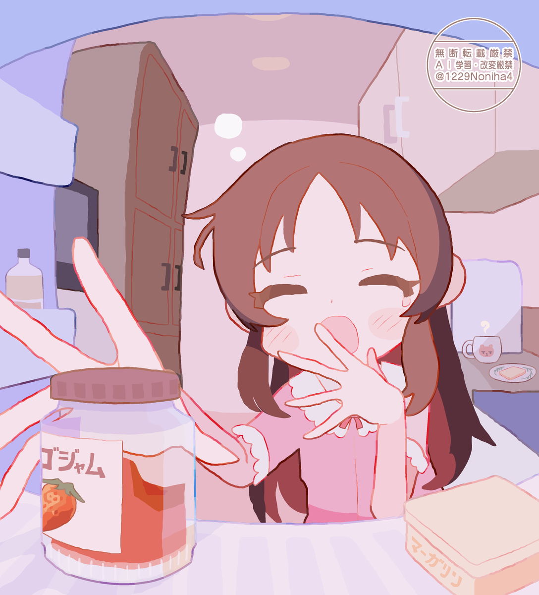 橘ありす 「#今月描いた絵」|のにはのイラスト
