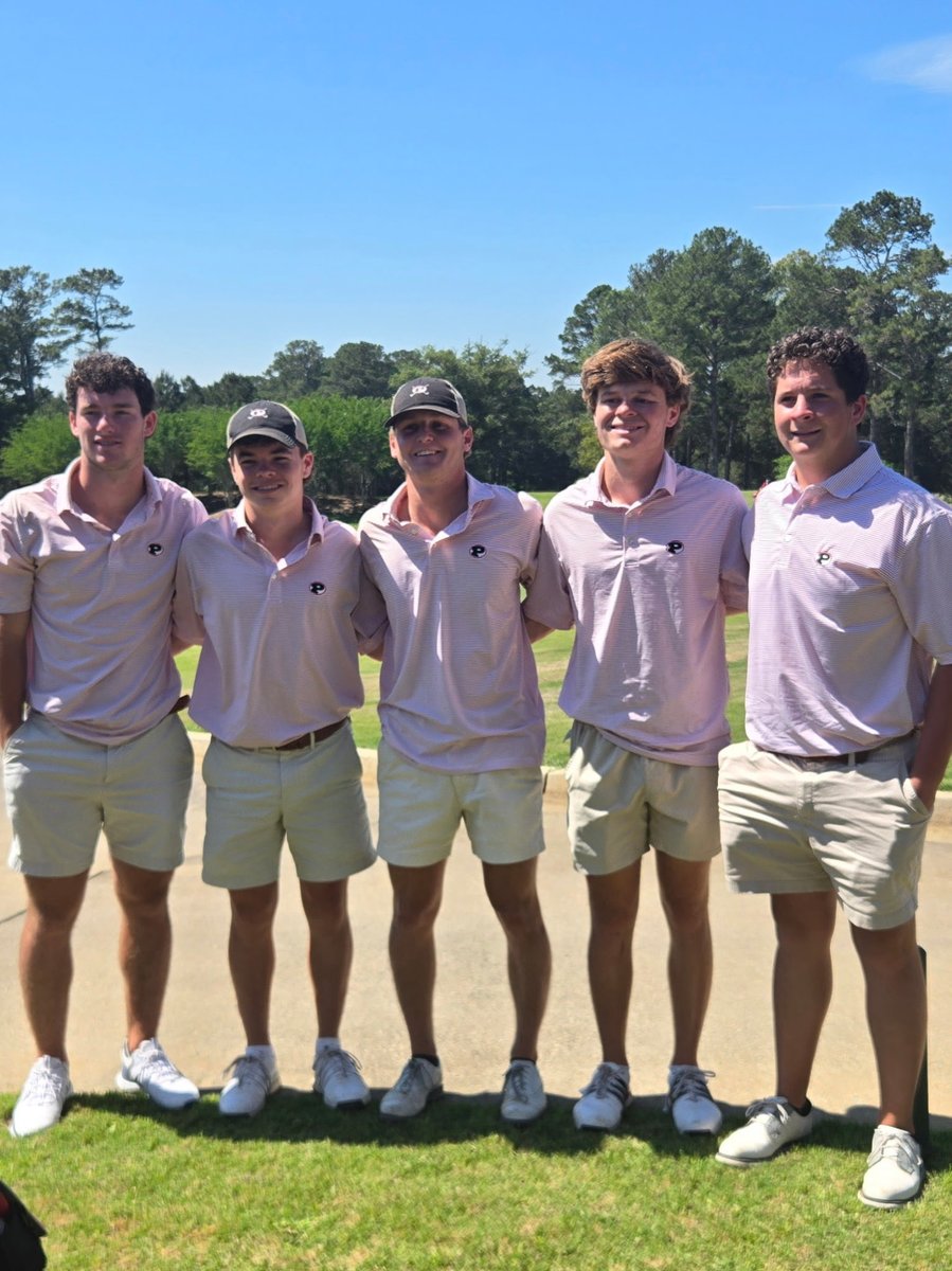 FPDVikingSports's tweet photo. FPD boy’s Golf team played in the GIAA AAA State Tournament today and finished in 6th place with a team score of 301. Led by Jack Parel 72, Breck Griffin 74, and Sam Clarke 74.
#FPDGolf
#RegionChamps2026 https://t.co/fwMflHOGF2