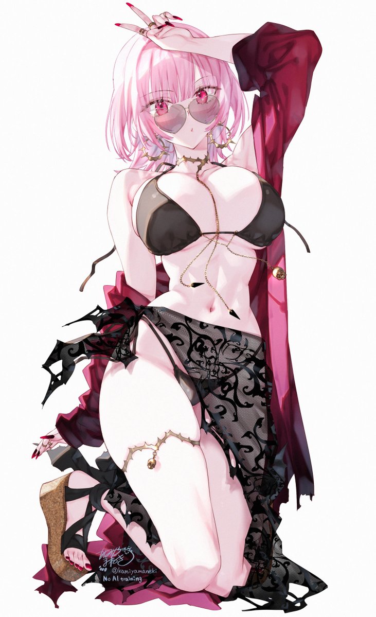 #なんの脈絡もなく水着を再掲して最近フォローしてくれたフォロワーを怖がらせましょう