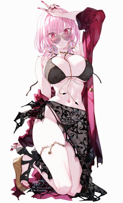 #なんの脈絡もなく水着を再掲して最近フォローしてくれたフォロワーを怖がらせましょう