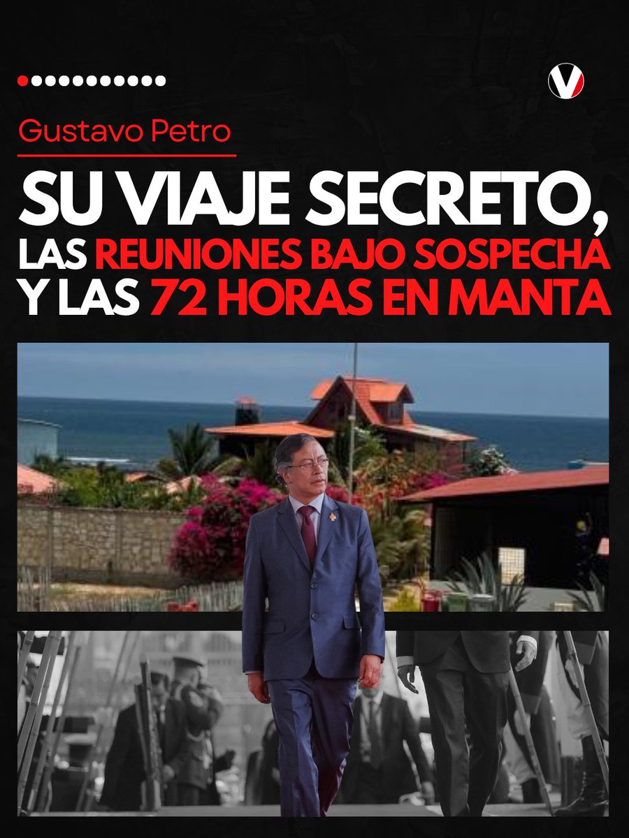 🚨 EXCLUSIVO: Las 72 horas de Gustavo Petro en Manta: cómo fue la visita secreta al puerto, del 24 al 26 mayo de 2025, en medio de violencia y operativos para capturar a José Adolfo Macías Villamar ▶️ f.mtr.cool/cbusqaugzx