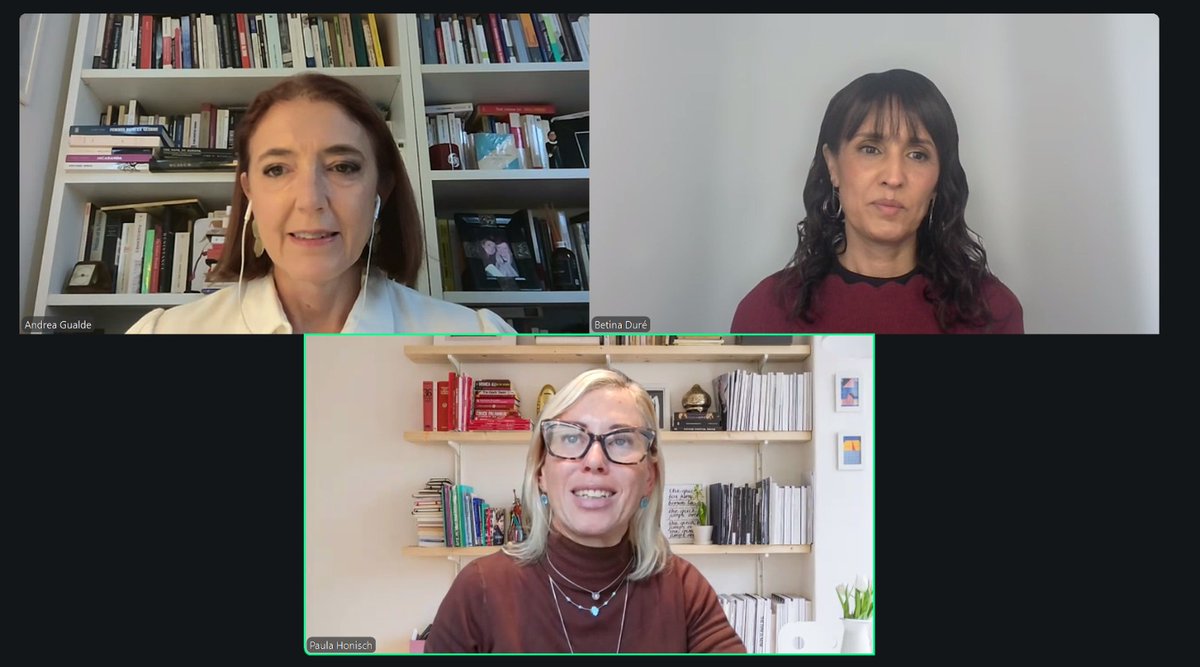 AAECOMPLIANCE's tweet image. #AHORA. ¡Iniciamos la actividad de la Comisión de Diversidad &amp;amp; Cultura Ética!

💬Prevenir el extremismo violento a través de la agenda DEI.

👥 Junto a nuestras directoras Paula Honisch y Betina Duré, y a la  #SPEAKER Andrea Gualde.

#Ética #Compliance #AAEC