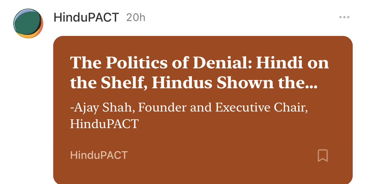HinduPACT tweet media