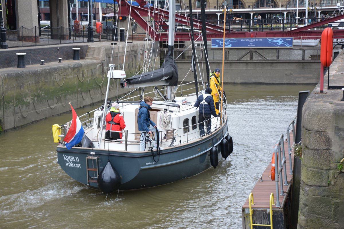 StKatsMarina's tweet image. Morning visitor welcomes on this grey start to the day

#skdmarina #londonmarina #welcome #igymarinas #seayousoon