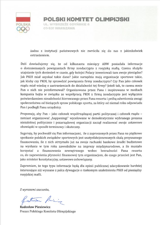 Radosław Piesiewicz tweet media