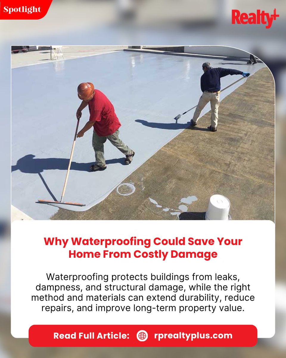 RPRealtyPlus's tweet image. Realty+ Spotlight 2026

Yellow walls done right
rprealtyplus.com/news-views/thi…

Teak doors worth it?
rprealtyplus.com/news-views/are…

Why waterproofing matters
rprealtyplus.com/news-views/why…

Better bathroom windows
rprealtyplus.com/news-views/why…

#realtyplus #markettrends