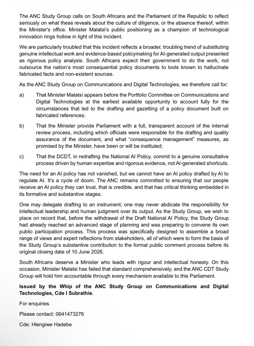 ANC Parliament tweet media