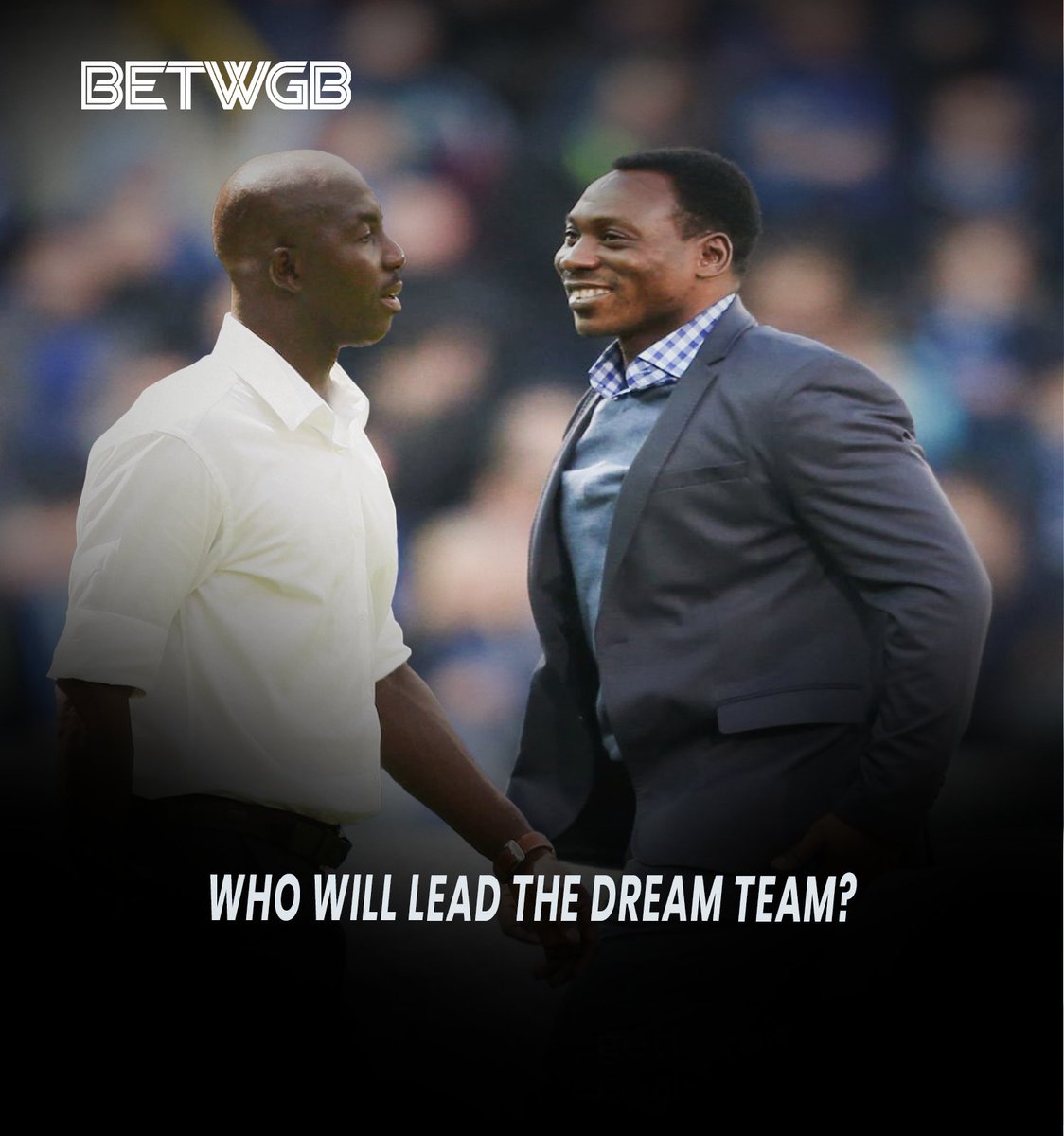 Betwgb's tweet image. WHO WILL LEAD THE DREAM TEAM?

The race for the Nigeria U23 head coach position is heating up between Samson Siasia and Daniel Amokachi.

Will it be the Olympic specialist or "The Bull" taking the reins?

Get more updates @ betwgb.com

#SuperEagles #DreamTeam #Siasia