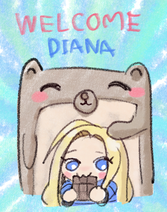 LemonMemorial's tweet photo. @PRAGMATAgame 
#welcomeDiana #DrawForDiana #DianaNeedsFriends https://t.co/BnFsgLTkKm