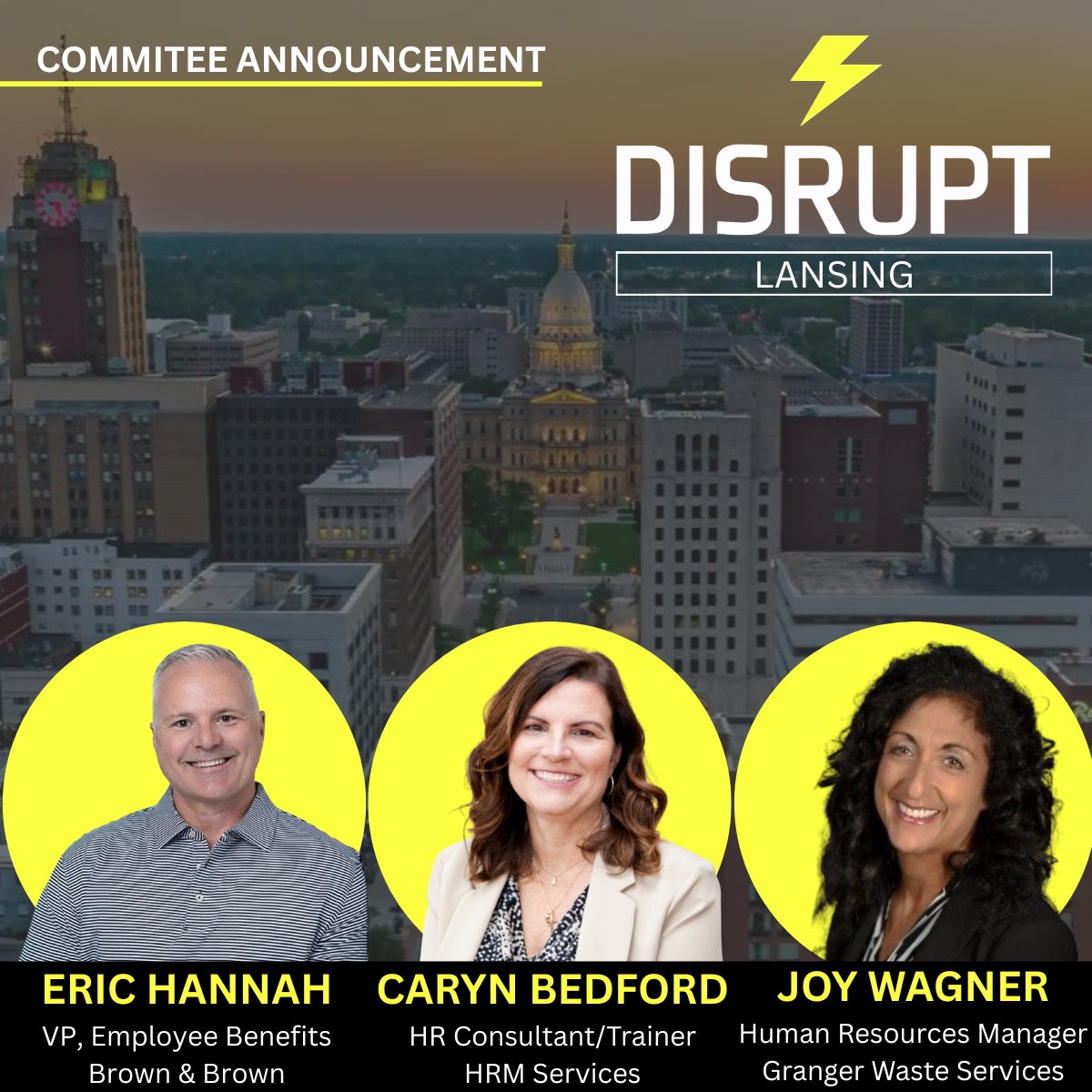 DisruptHR Lansing tweet media