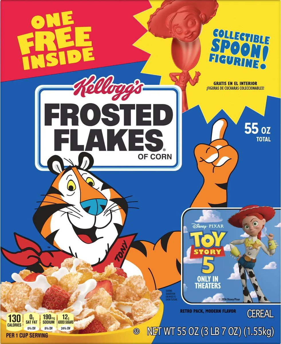 A Kellogg's está trazendo de volta os brinquedos dentro das caixas