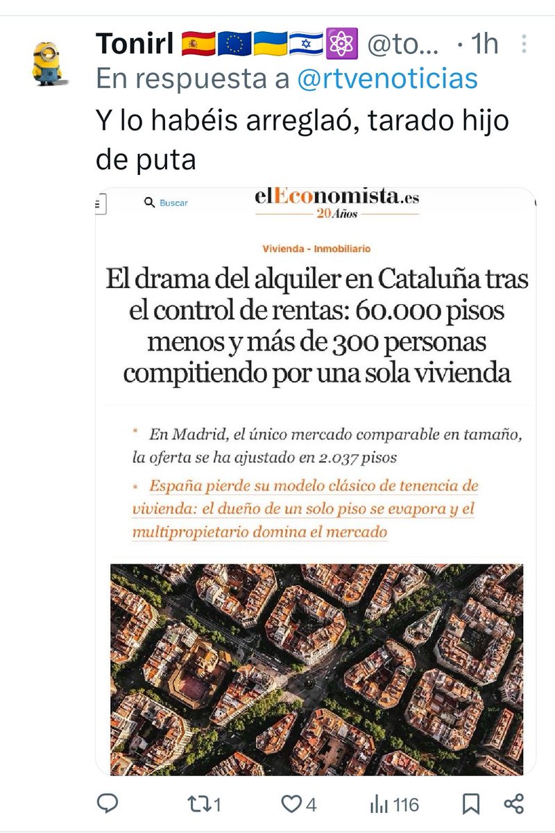 Poco nos pasa con tanto energúmeno que no sabe pero insulta y sigue intoxicando. Xq se lo creen todo