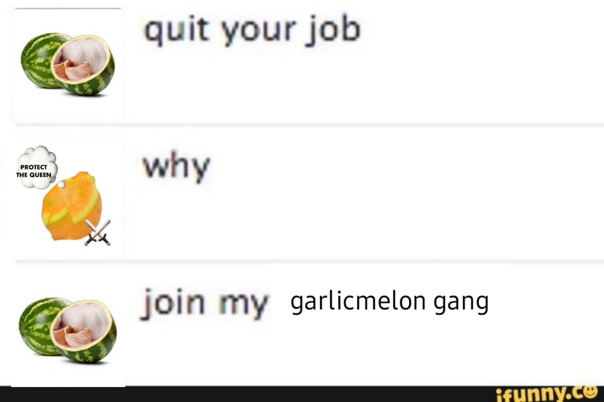 rauwegurl's tweet image. #joinus #garlicmelongang