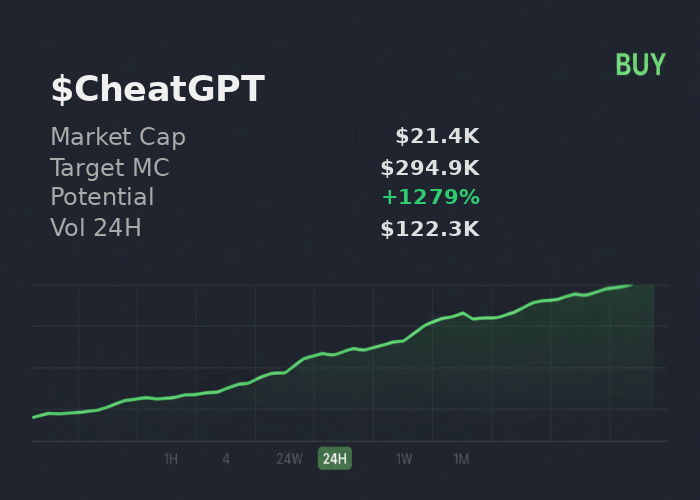 Neporu2547's tweet image. just checked $CheatGPT on @iScanLive and it says this thing can hit $294.9K easy, recommends buy  

 #Solana #Memecoin #Crypto #Degen #PumpFun #AlphaCalls #SolanaMemeCoin
