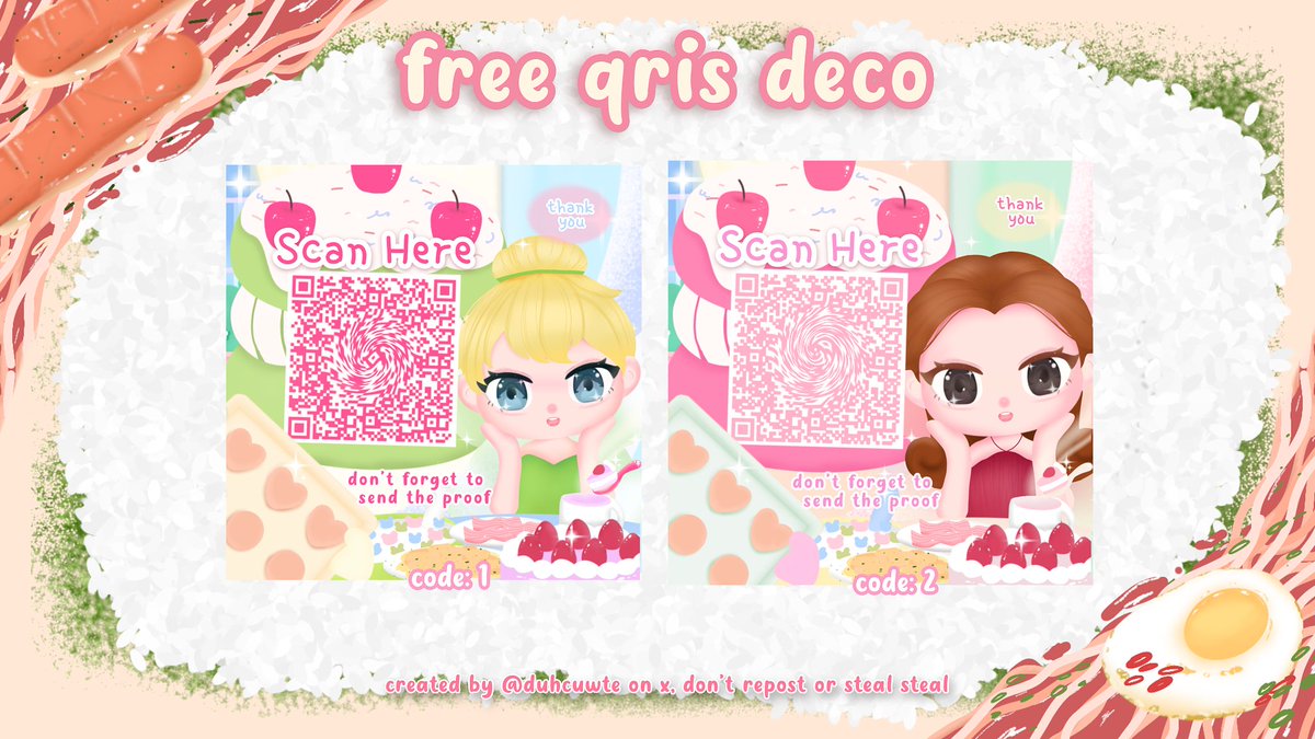 𝒔𝒚𝒂𝒏 📌 GA QR deco tweet media