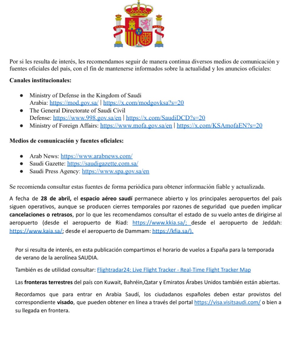 EmbEspaña en A.Saudí tweet media
