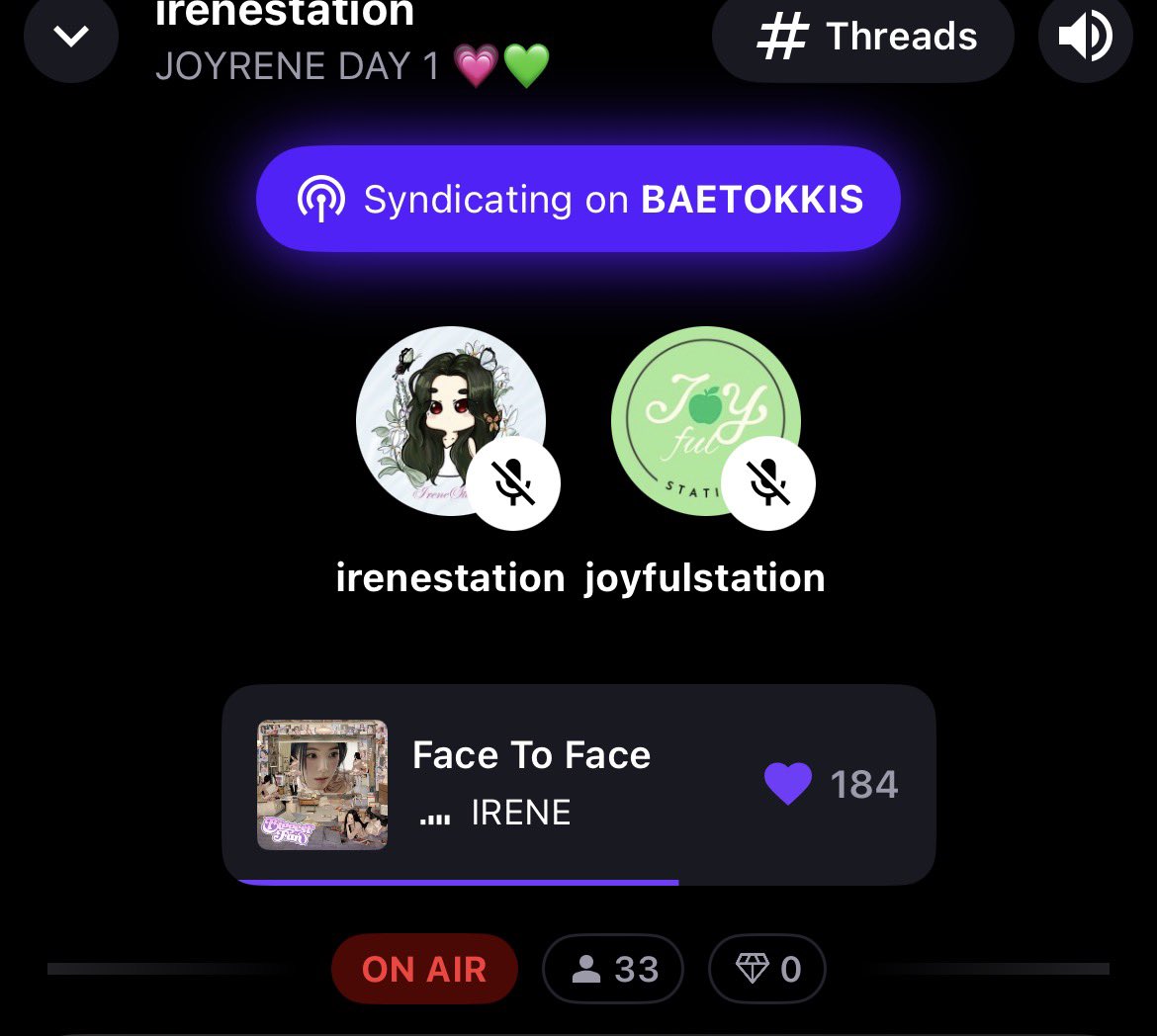 Irene Streaming Space 🎵🎥 tweet media