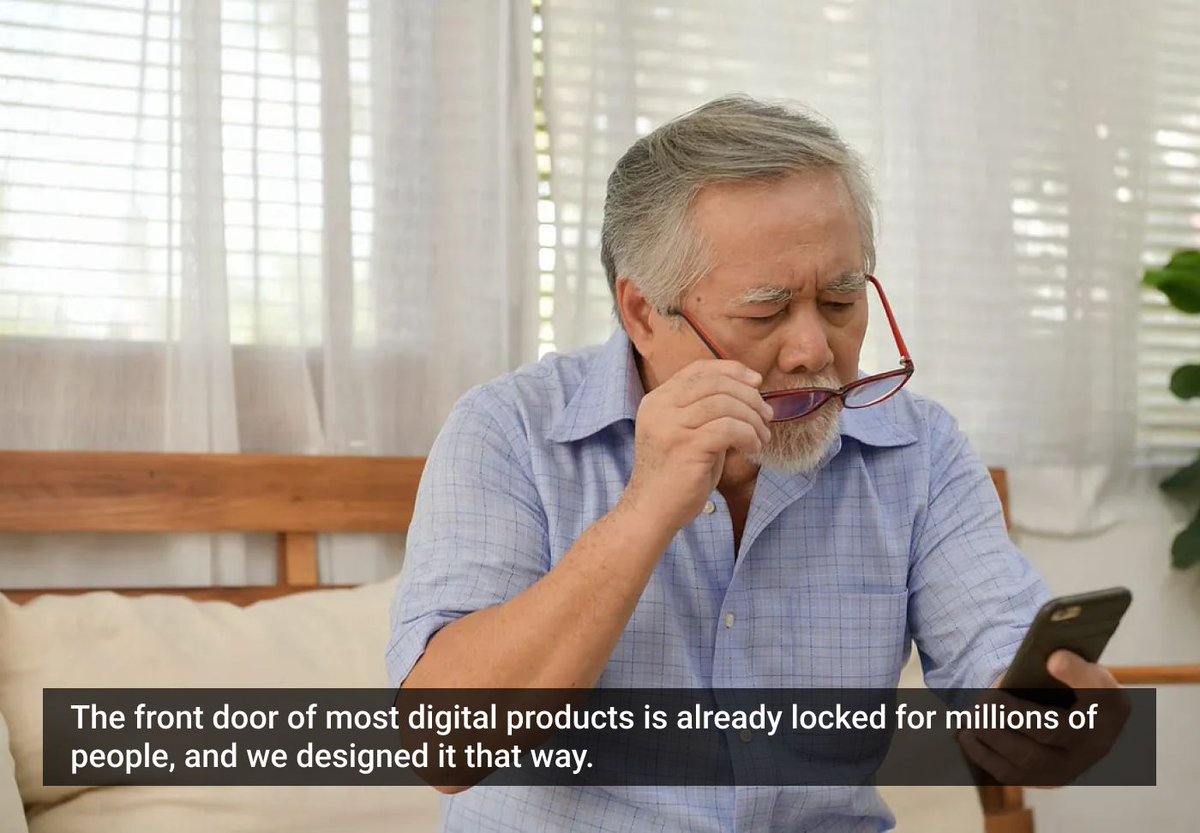 uxmag's tweet image. What if the biggest barrier to your product is the login?

In her piece, Shannon Joycelyn, a product designer at Sixty Two, examines why login, the step we treat as a formality, is quietly failing real people every day.

Read more to find out: uxmag.com/articles/inclu…  

#UXDesign