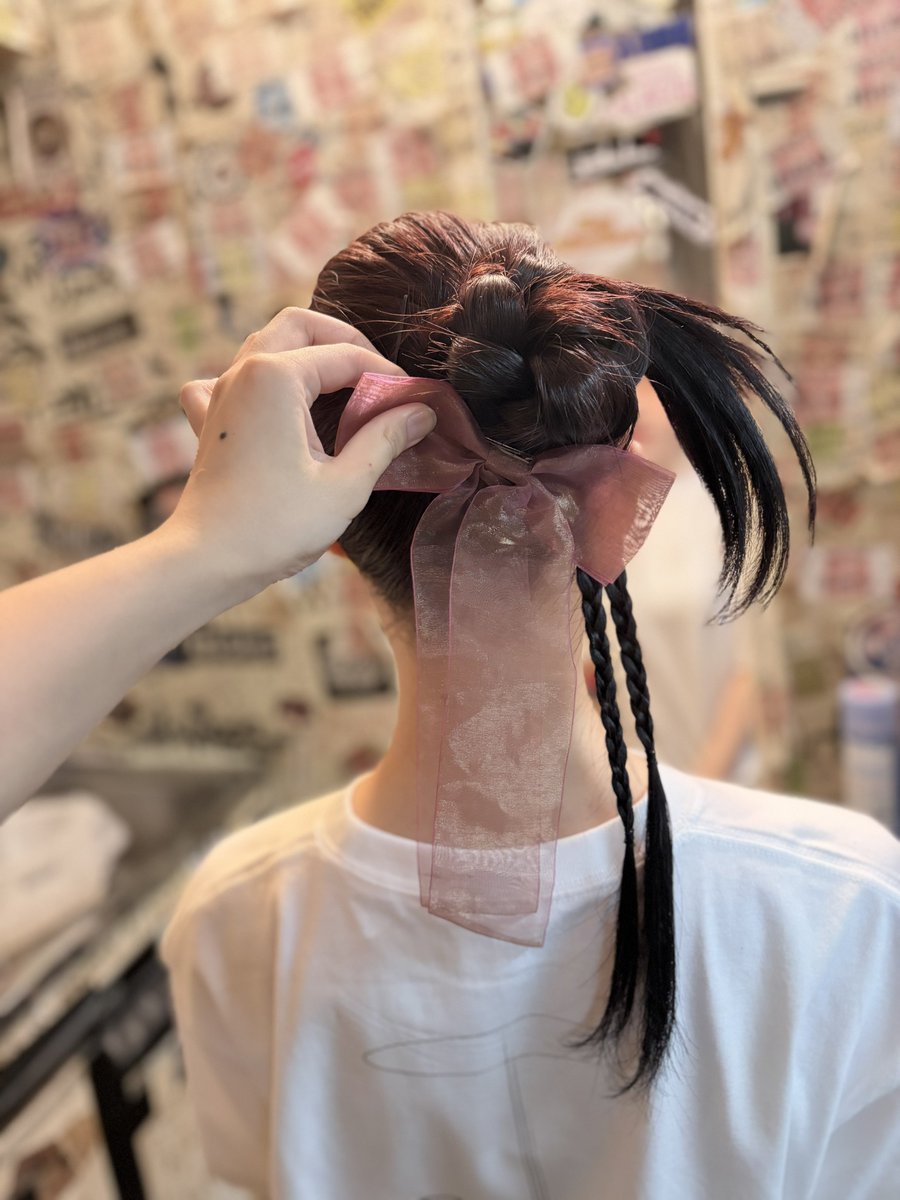バンドセットの日 ヘアセット詳細 🎀