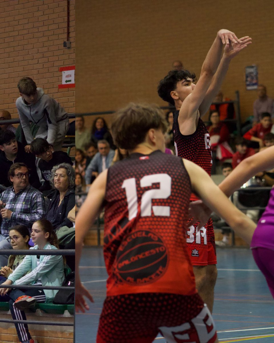 EBA_Albacete's tweet photo. Ojooo..!!! Menudo partidazo vivimos el sábado en PARQUE SUR con el equipo cadete🙌🏼

Y cuanto nos gusta ver la grada TAN LLENA, y con tanta animación para nuestro equipo 🔥

FOTOGALERÍA 🔗📸
https://t.co/sKGXhHTX5L https://t.co/Da8t6MH63D