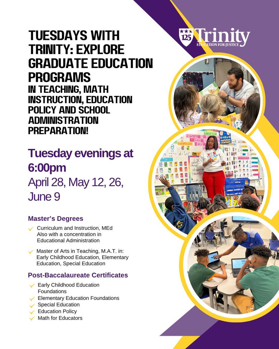 Trinity Washington University tweet media