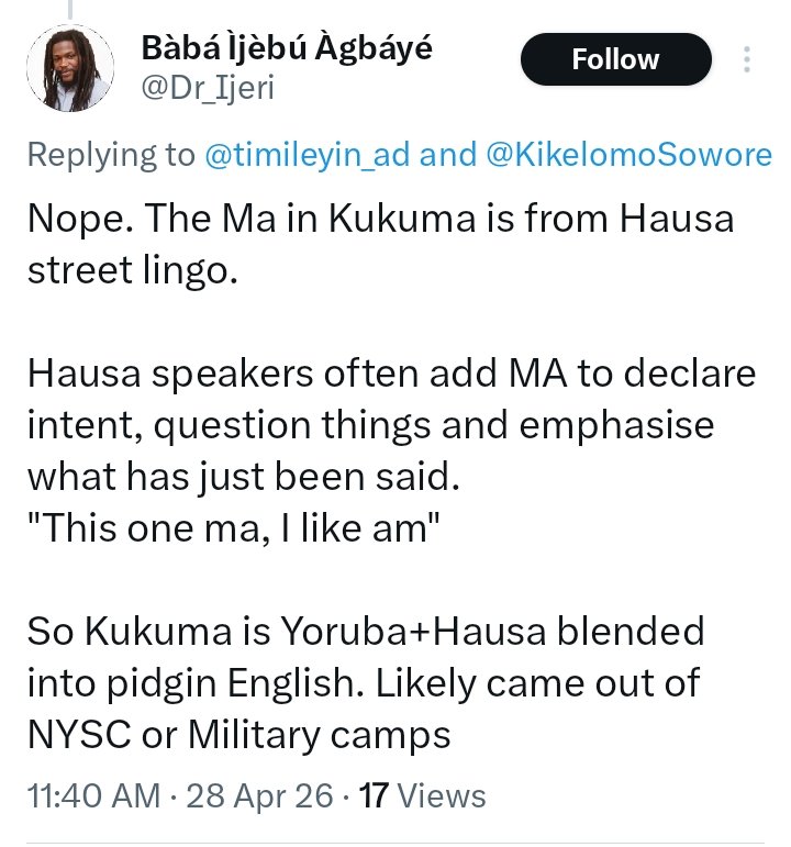 Timileyin Ad Adefolarogba tweet media