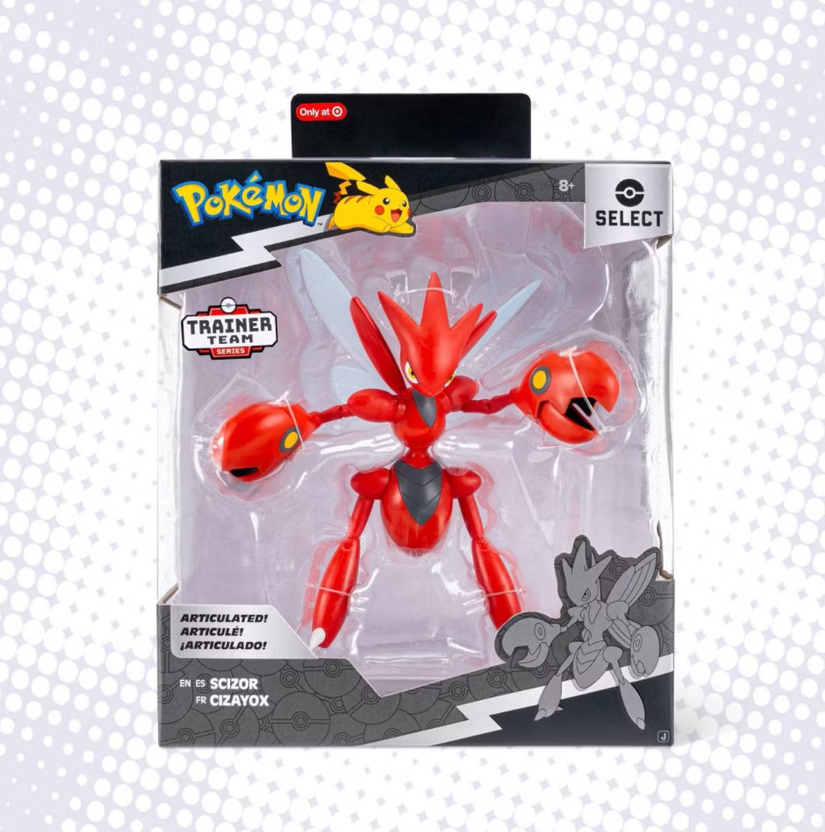 videogamedeals's tweet photo. Pre-Order: Pokémon Select 6" Articulated Figure Scizor Action Figure - Pokémon x Target $19.99 via Target. #ad https://t.co/RziHZqJEzC https://t.co/IgdiHgHOe8