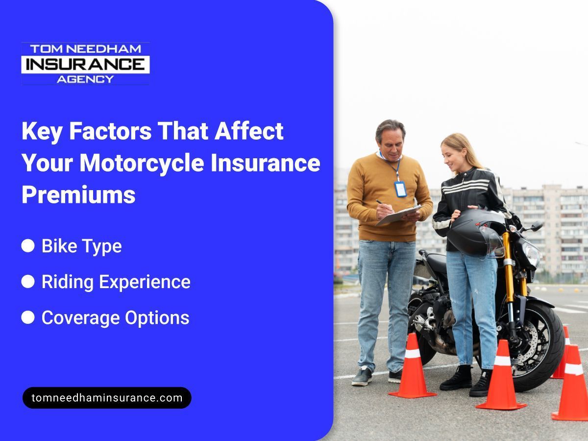 tomneedhamins's tweet image. Curious why your motorcycle insurance costs vary? Your bike, riding history, coverage choices, and location all matter. Know the factors, pick smarter coverage, and keep your ride protected.

Visit bit.ly/41C8jsc

#MotorcycleInsurance #RideSafe #InsuranceTips