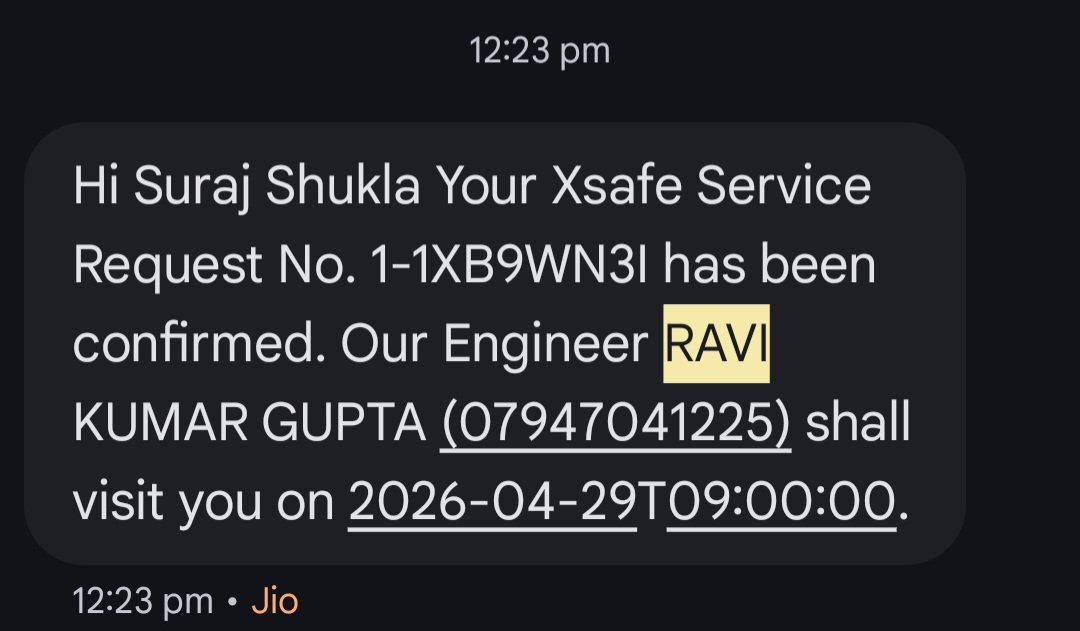 shuklaborntowin's tweet photo. @Airtel_Presence Your team seems committed to delaying, not resolving, customer complaints. Multiple Airtel Xsafe issues raised, yet no resolution even after 5 days. Even the shared contact is flawed! A security service failing when needed most is unacceptable.  #BoycottAirtel https://t.co/1wlMhMNgnr